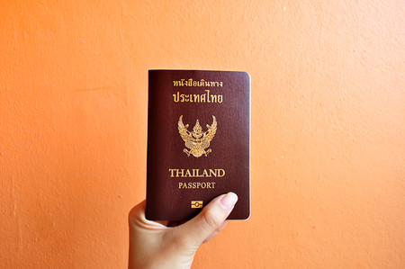 Passport of Thailandの写真素材