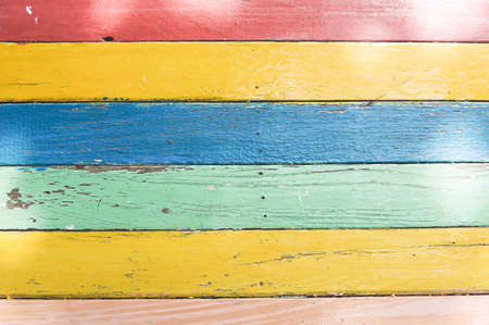 Background wood colorfulの写真素材