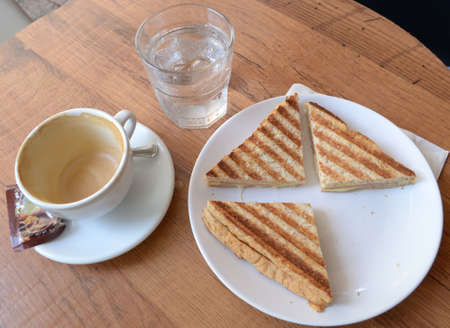 Breakfast Coffee Sandwich