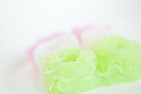 A Taste of Thai Coconut Milk. In Thai called "Salim"の写真素材