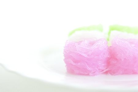 A Taste of Thai Coconut Milk. In Thai called "Salim"の写真素材