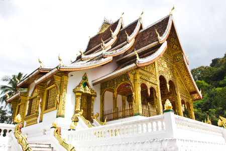 Luangprabang museum of Laoのeditorial素材