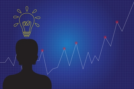 Growth Idea Concept Business Chartのイラスト素材