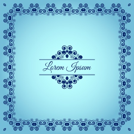 Vintage background for greeting card, invitation. Vector illustrationのイラスト素材