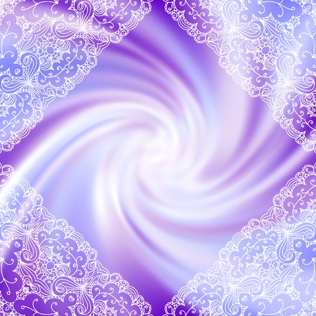 Vintage invitation decoration with lace ornament. Template jewelry detailed lace design. Can be used for packaging, invitations, scrapbooking.のイラスト素材