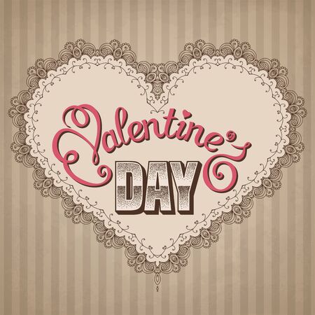 Valentines day card. のイラスト素材