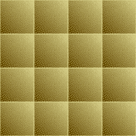 Abstract seamless geometric pattern in pointillism style. Vector illustration.のイラスト素材