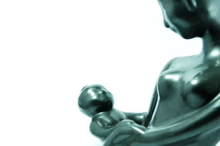 Ceramic mother   baby 