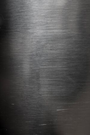 Scratched metal surface for background textureの写真素材