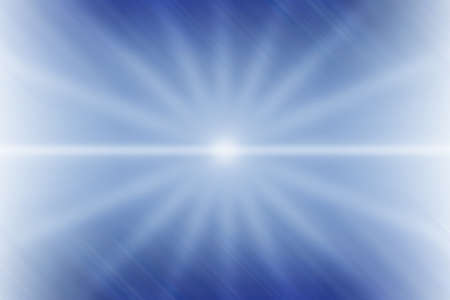 abstract and white line motion colours on blur and speed blue background, banner, template, decor, fashion, copy spaceの写真素材