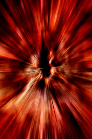 mysterious dimensions dark and red background, old, scary, banner, template, background, copy spaceの写真素材