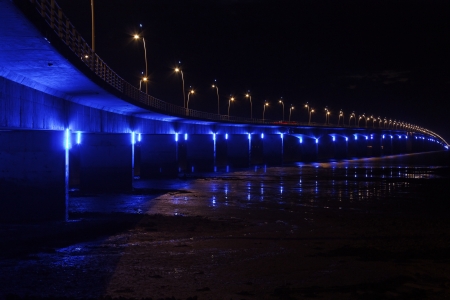 Pont de l ile d Oléronの写真素材