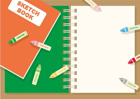 Sketchbook Framesのイラスト素材