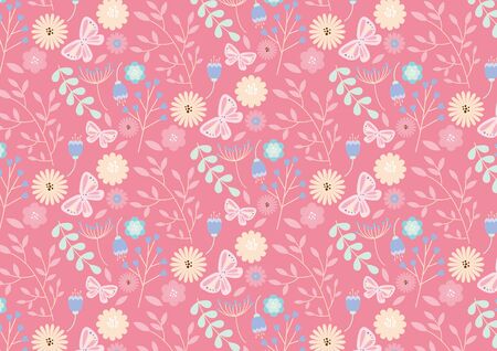 Flower Pattern 2のイラスト素材