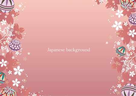 Sum of background materialのイラスト素材