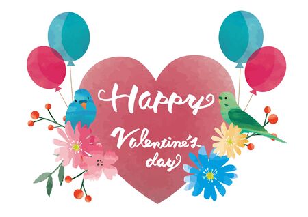 Valentine's Heart Frameのイラスト素材