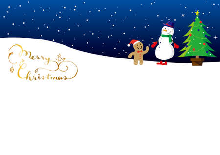 Background material for Christmasのイラスト素材