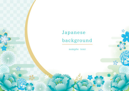 Sum of background materialのイラスト素材