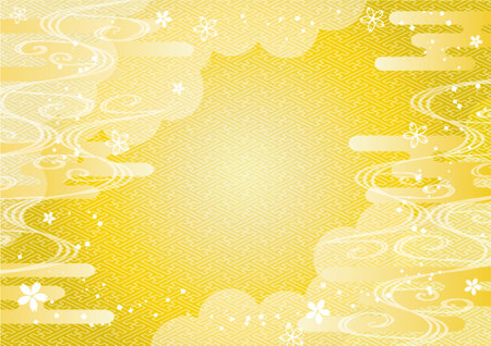 Sum of background materialのイラスト素材
