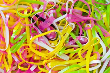Rubber band  の写真素材