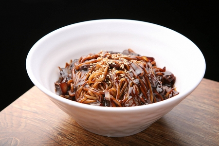 Jajangmyeon, black-bean-sauce noodles