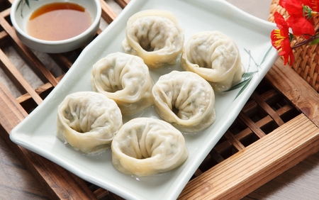 Meat Dumplingsの写真素材