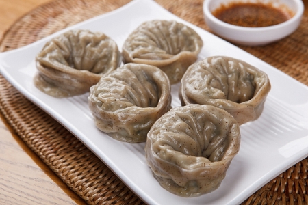 Buckwheat Dumplings on plate