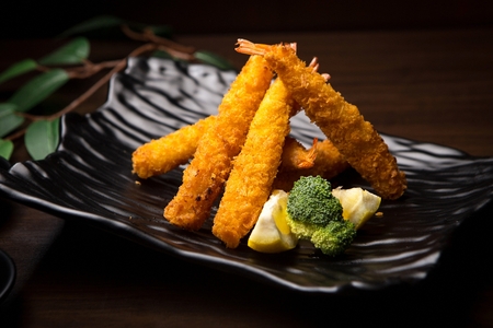 shirimp friedの写真素材