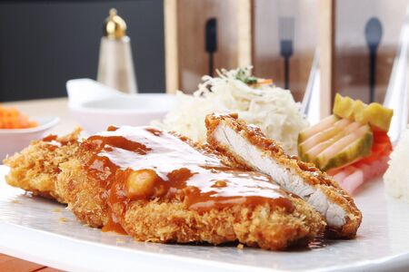 dishes la carteの写真素材