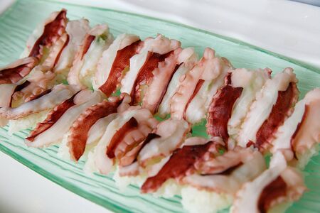 Octopus sushiの写真素材