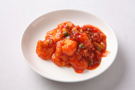 chili shrimpの写真素材