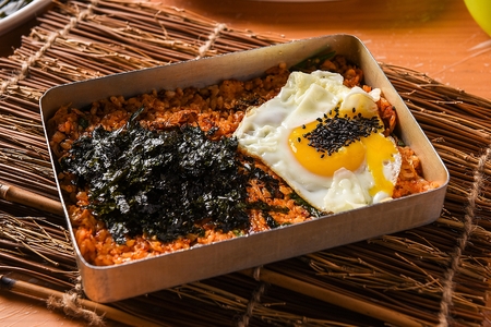 packed lunchの写真素材