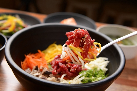 Beef Tartare Bibimbap