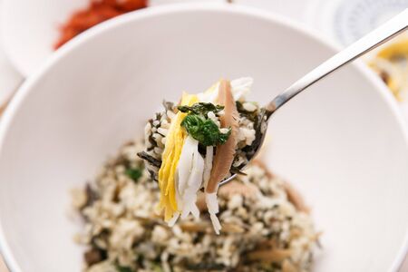 Siregi bibimbapの写真素材