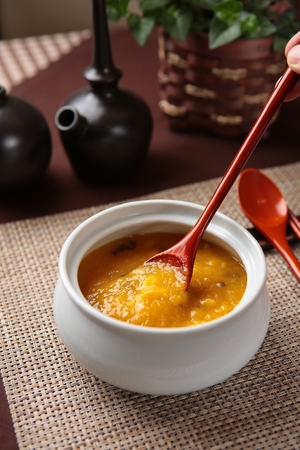 Hobak jukの写真素材