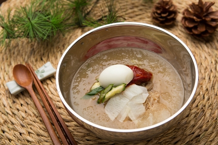 Mul naengmyeonの写真素材