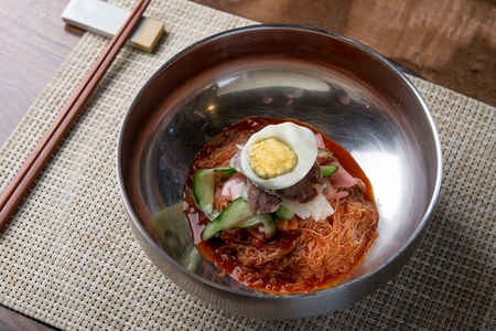 bibim naengmyeonの写真素材