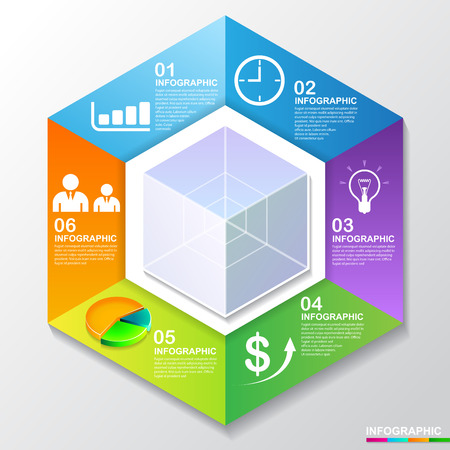 InfoGraphic designのイラスト素材