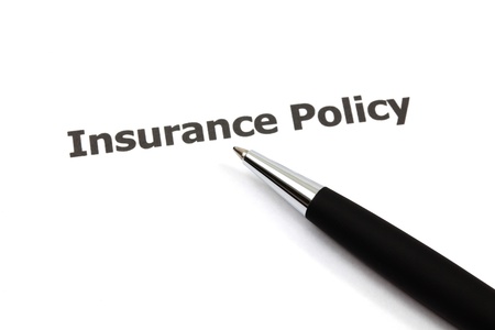 insurance policyの写真素材
