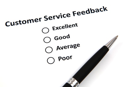 Customer Service Feedbackの写真素材