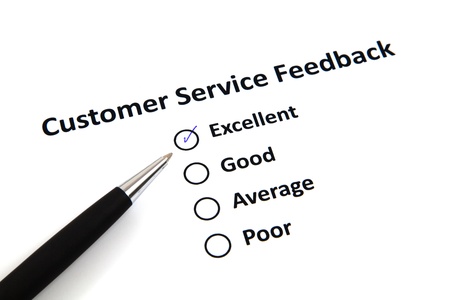 Customer Service Feedbackの写真素材