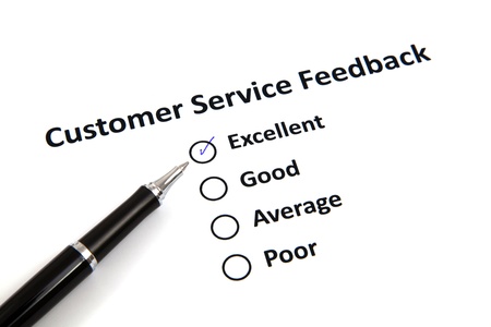 Customer Service Feedbackの写真素材