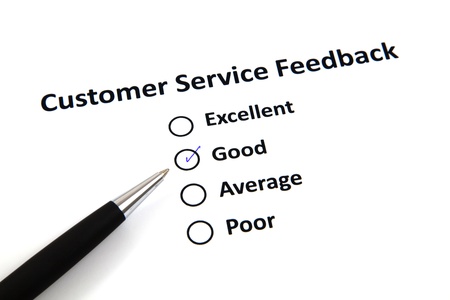 Customer Service Feedbackの写真素材