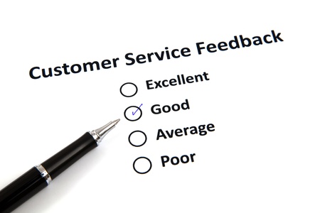 Customer Service Feedbackの写真素材