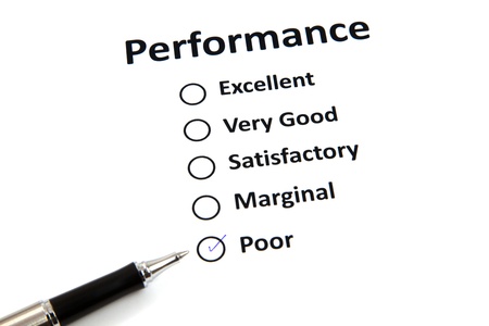 Performance evaluation formの写真素材