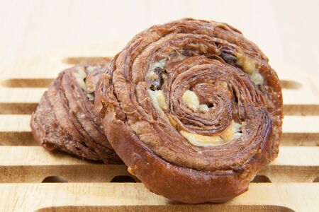 Close up image of fresh tasty bakeryの写真素材