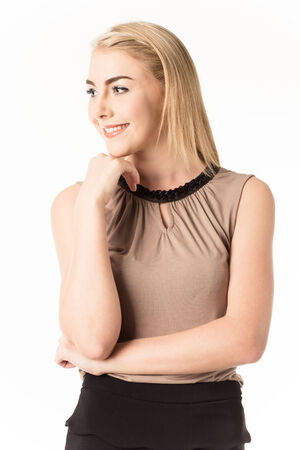 Successful business woman portraitの写真素材