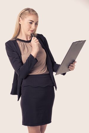 Successful business woman portraitの写真素材