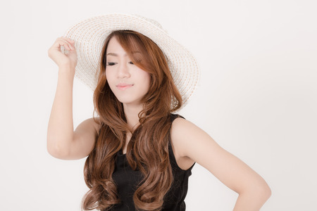 Portrait of beautiful womanの写真素材