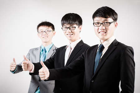 Group of business people. Business team Isolated on white background.の写真素材